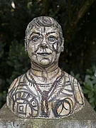 Grafik "Selbstbildnis" von Anneliese Langenbach