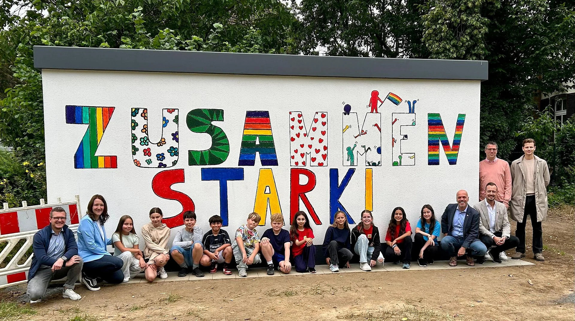 „Gemeinsam stark“ – Kunst trifft Infrastruktur in Elsen