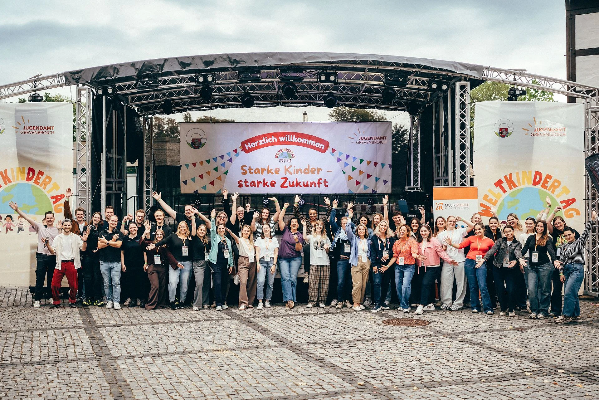 Foto vom Team des Weltkindertags