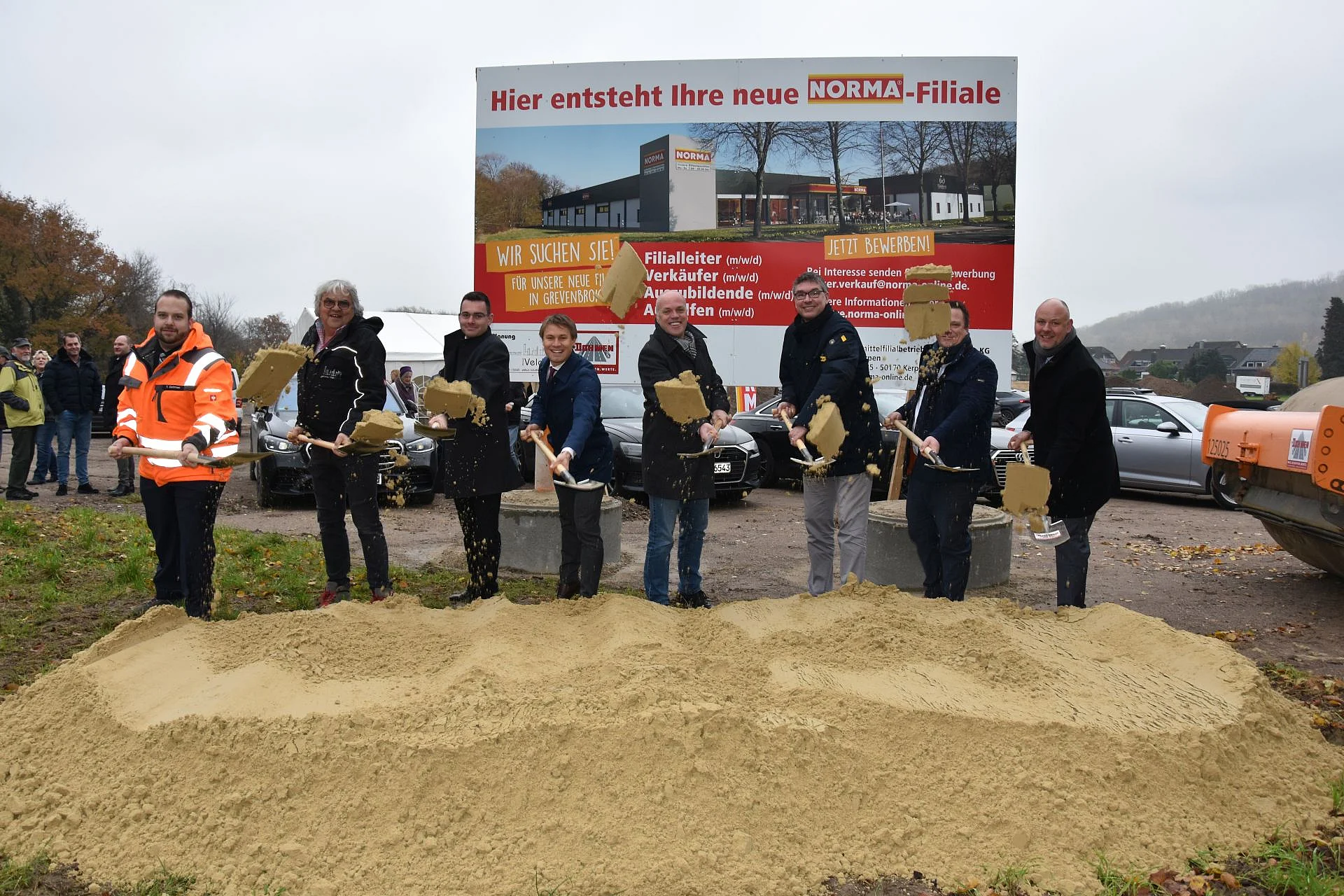 Foto vom Spatenstich