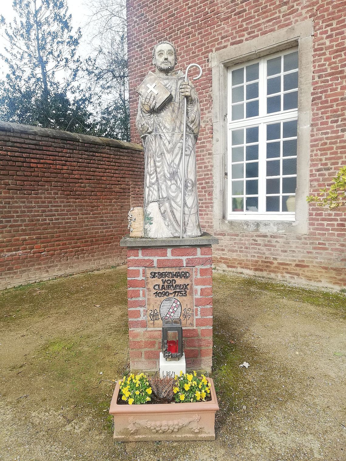 Foto Skulptur "Bernhard von Clairvaux"