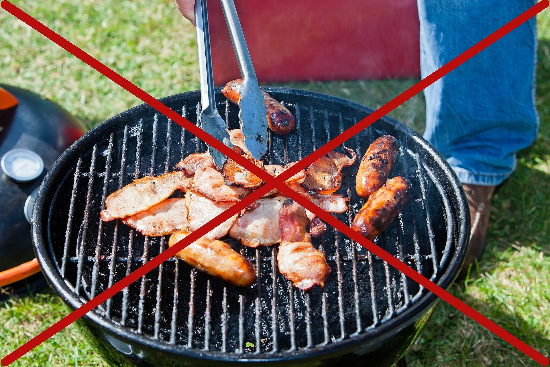 Bild eines Grills