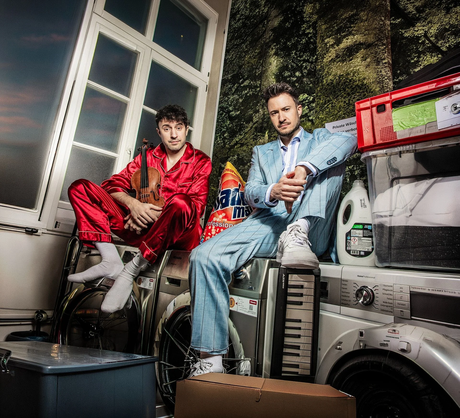 Foto von Dominik und Florian Wagner