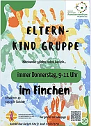 Grafik des Plakats der Eltern-Kind Gruppe
