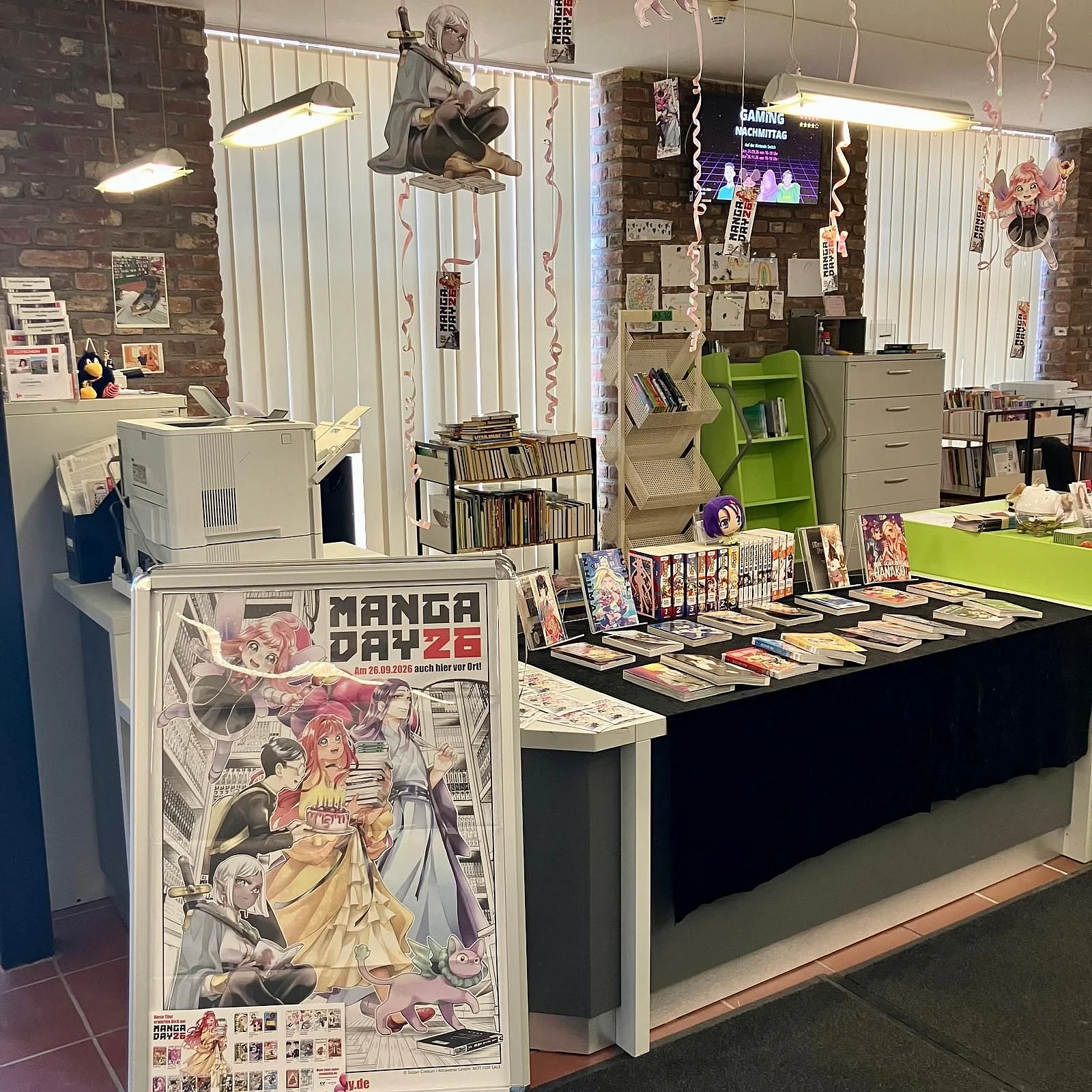 Foto vom Manga-Day in der Stadtbücherei