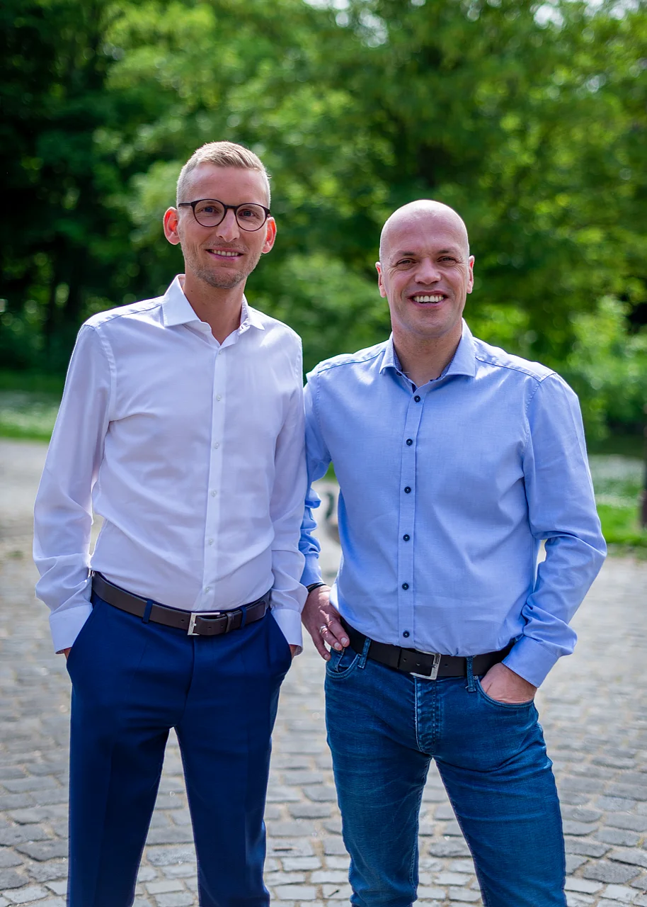 Foto Klaus Krützen und Daniel Rinkert