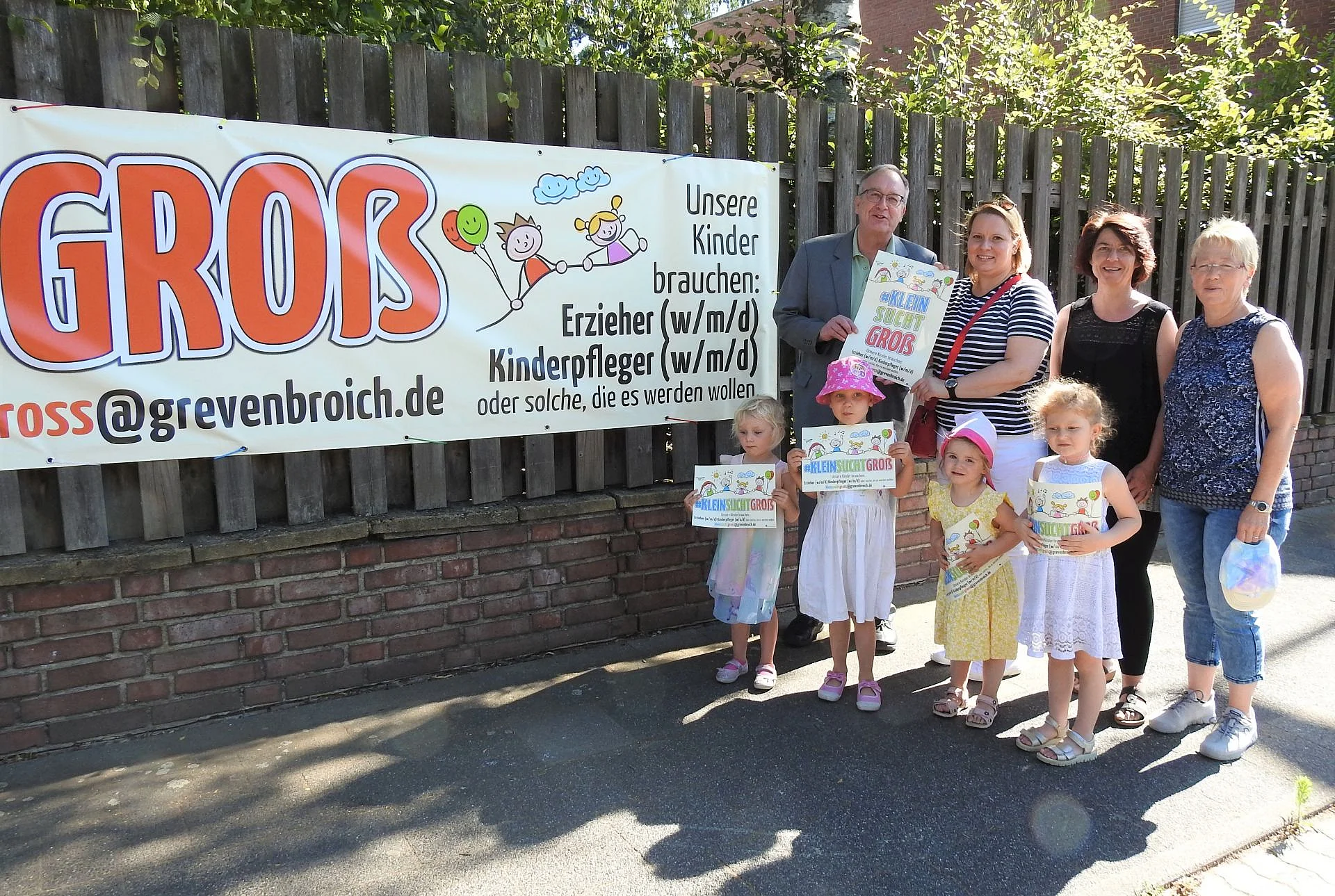 Foto "kleinsuchtgross" Kampagne