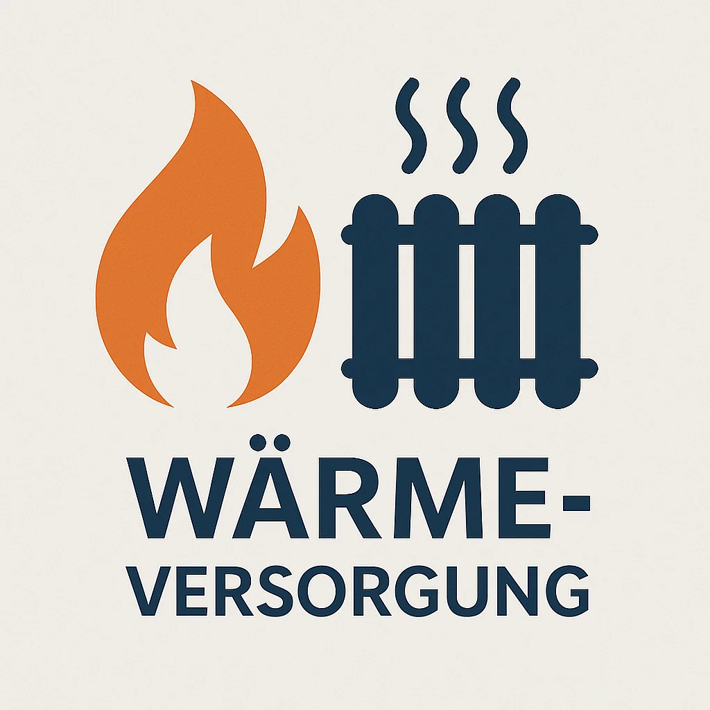 Wärmeversorgung Symbolgrafik KI-generiert