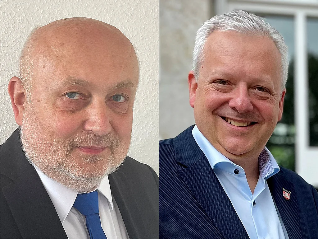 Foto von Frank Möller und Arno Jansen