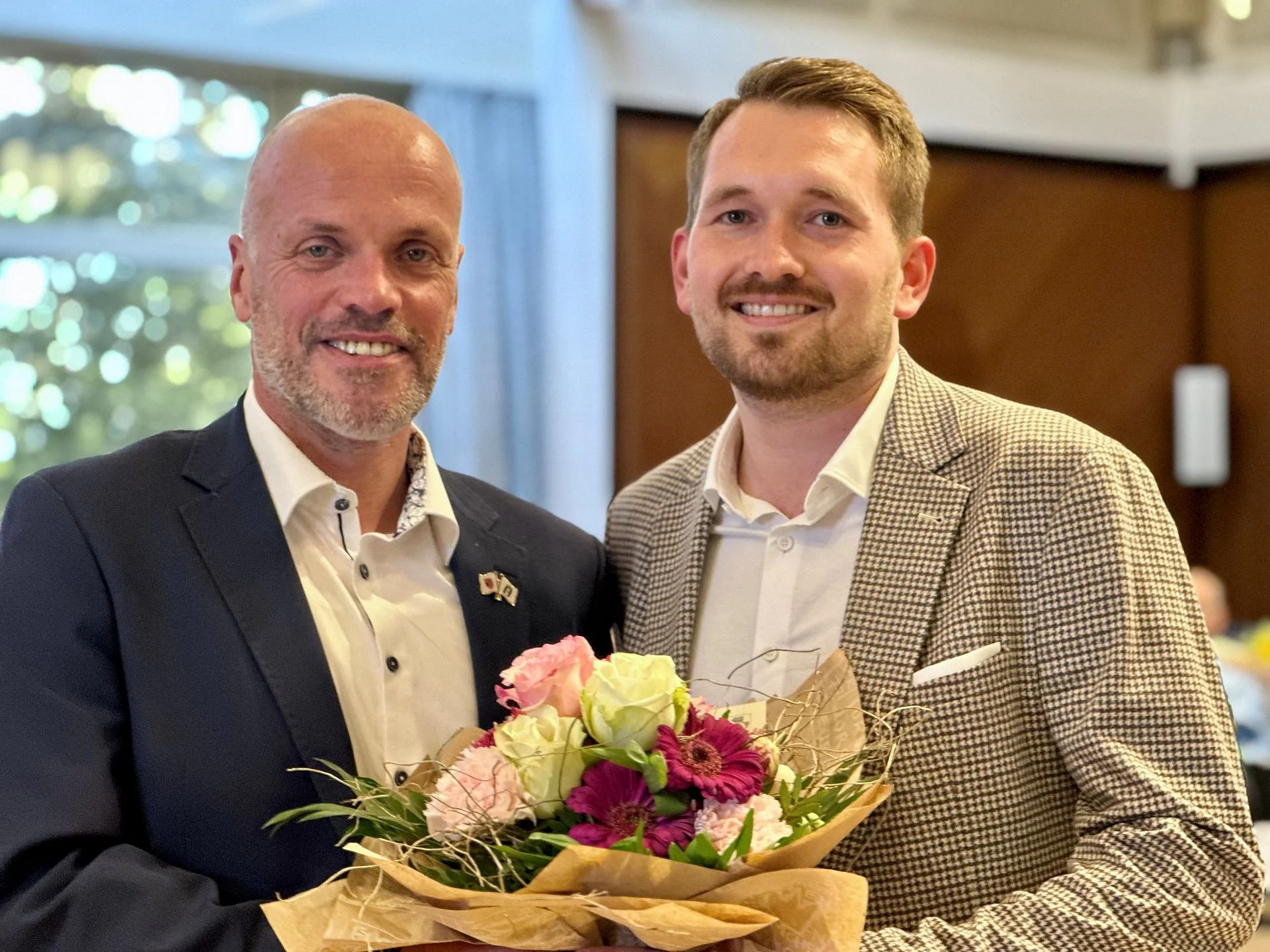 Foto von Klaus Krützen und Philipp Bolz