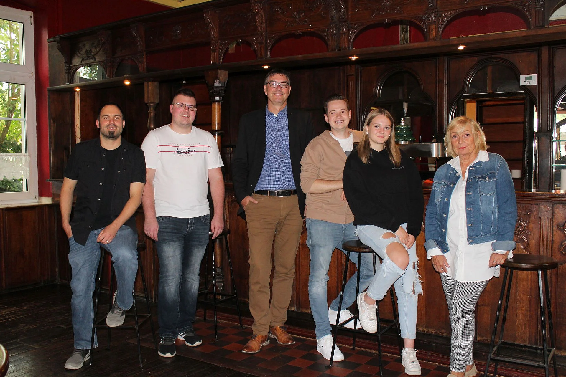 Foto Christian Abels, Jakob Krupnik, Florian Herpel, Jonas Clever, Lena Saveski, Birgit Schikora