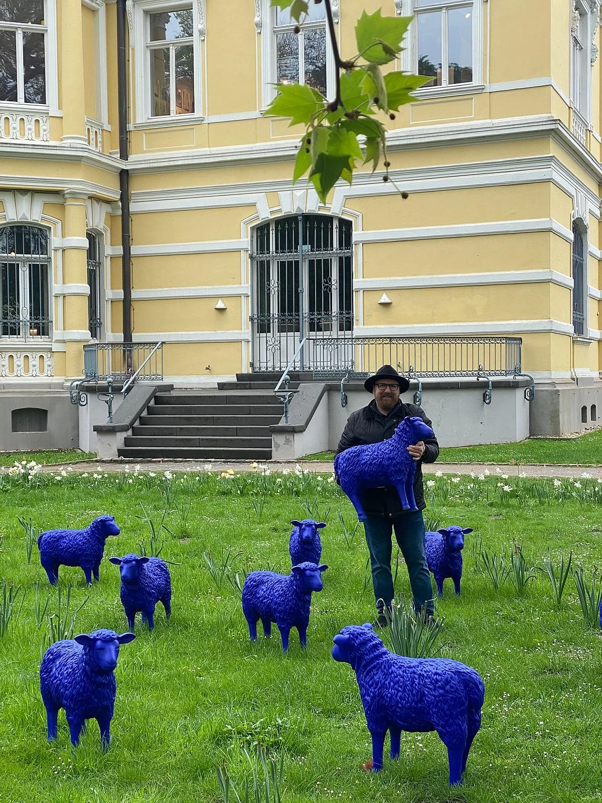 Foto der Friedensherde auf der Museumswiese