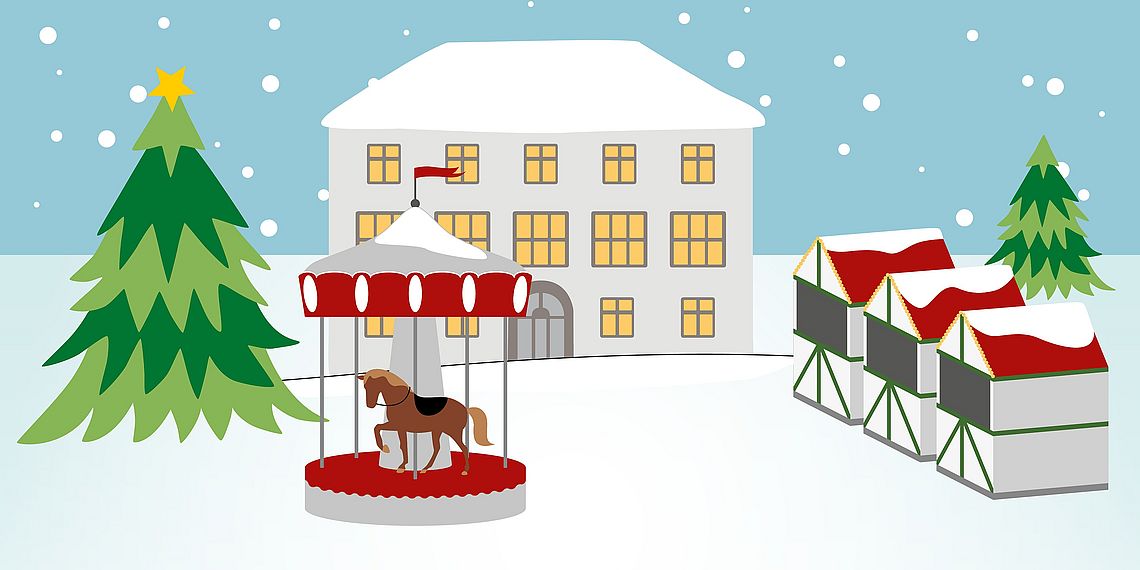 Grafik zum Weihnachtsmarkt 