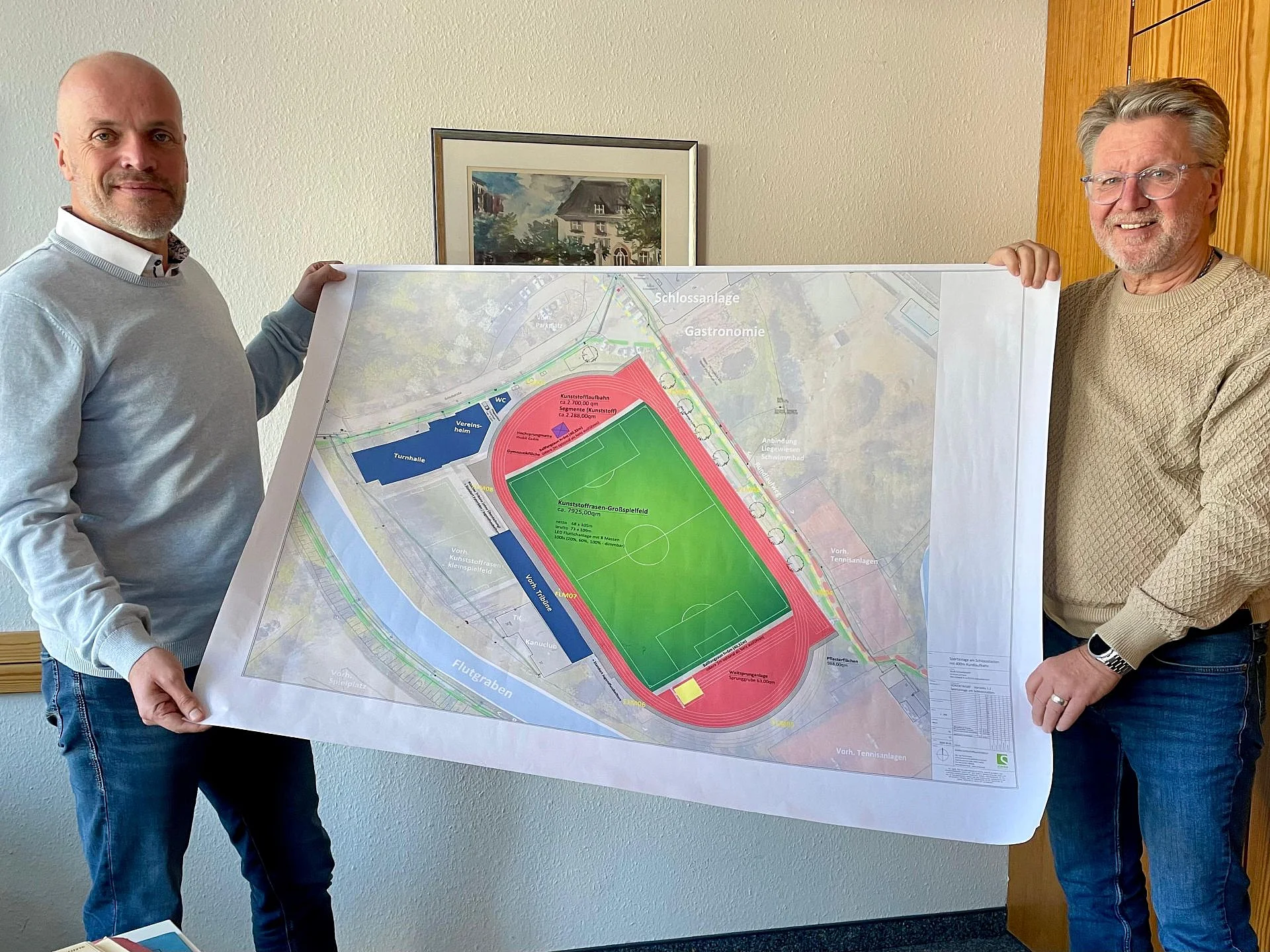 Foto von Klaus Krützen und Thomas Staff
