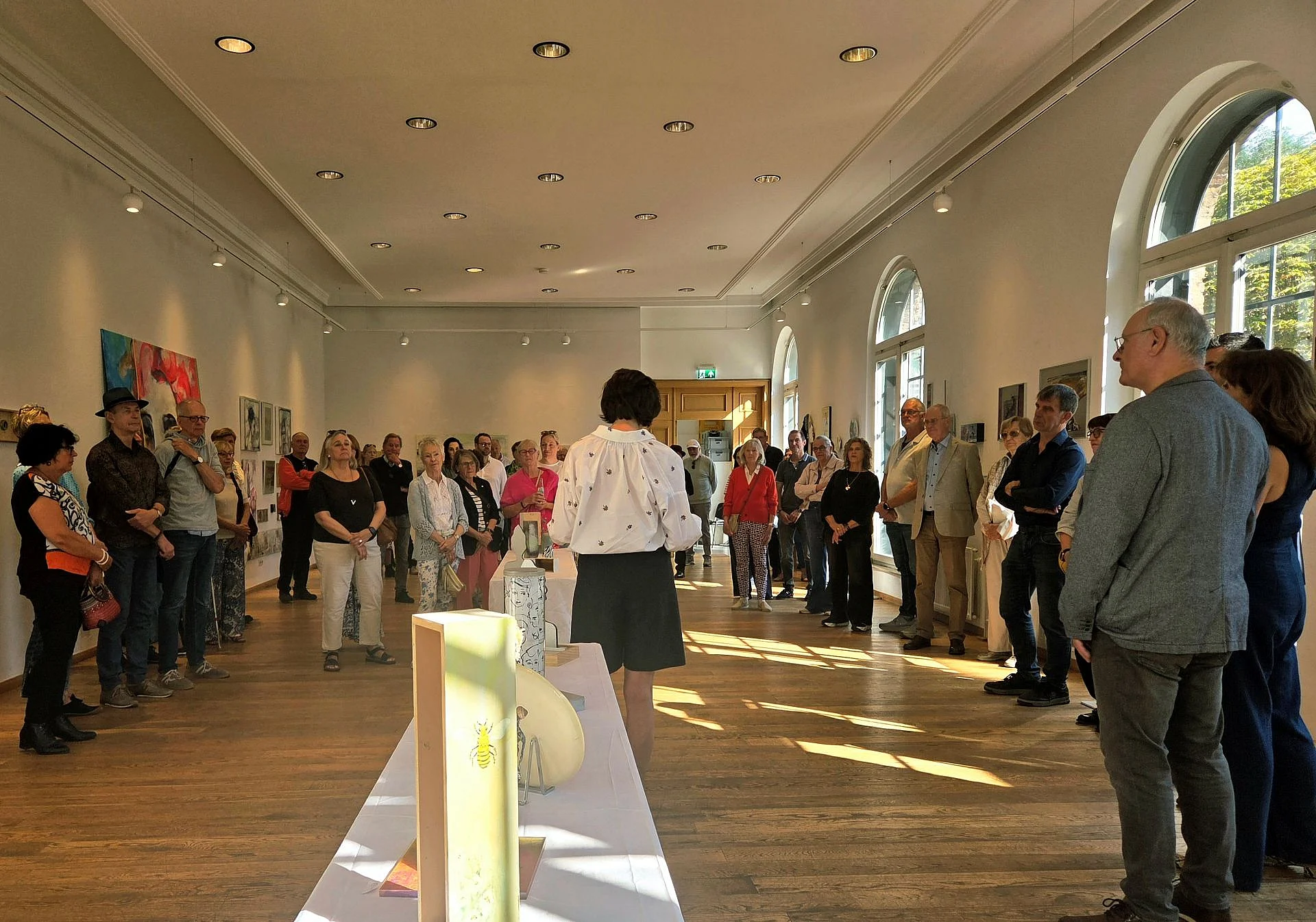 Foto von der Ausstellung "Labor"