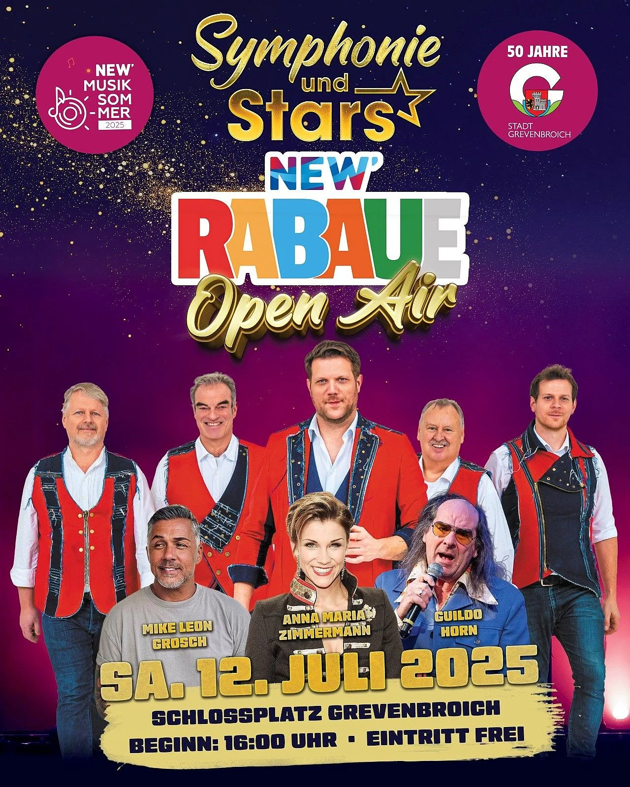 Plakat Rabaue Open-Air