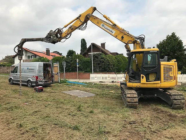 Foto der kampfmittelsondierung