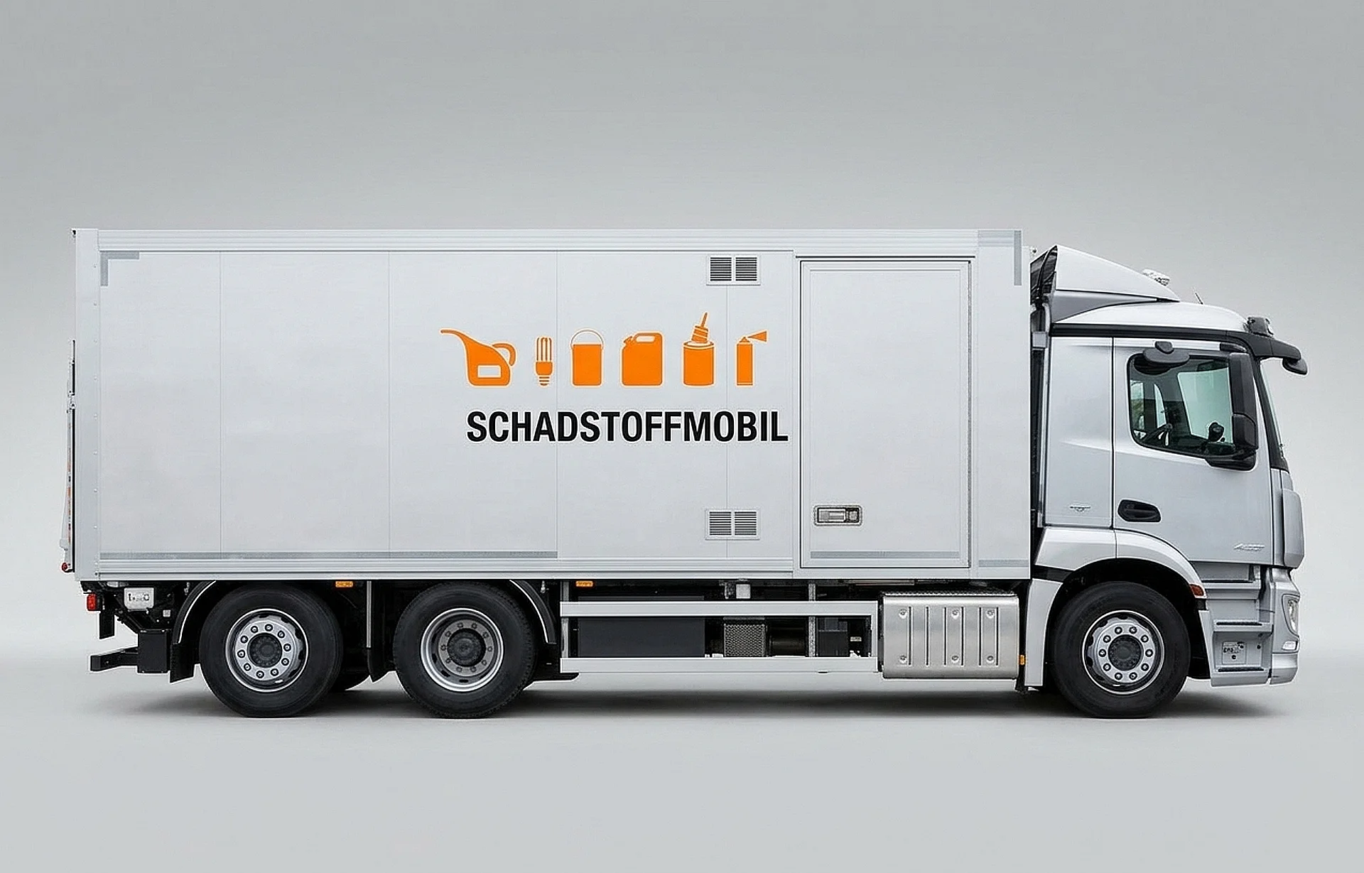 KI-generiertes Foto eines Schadstoffmobils