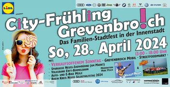 Plakat City-Frühling