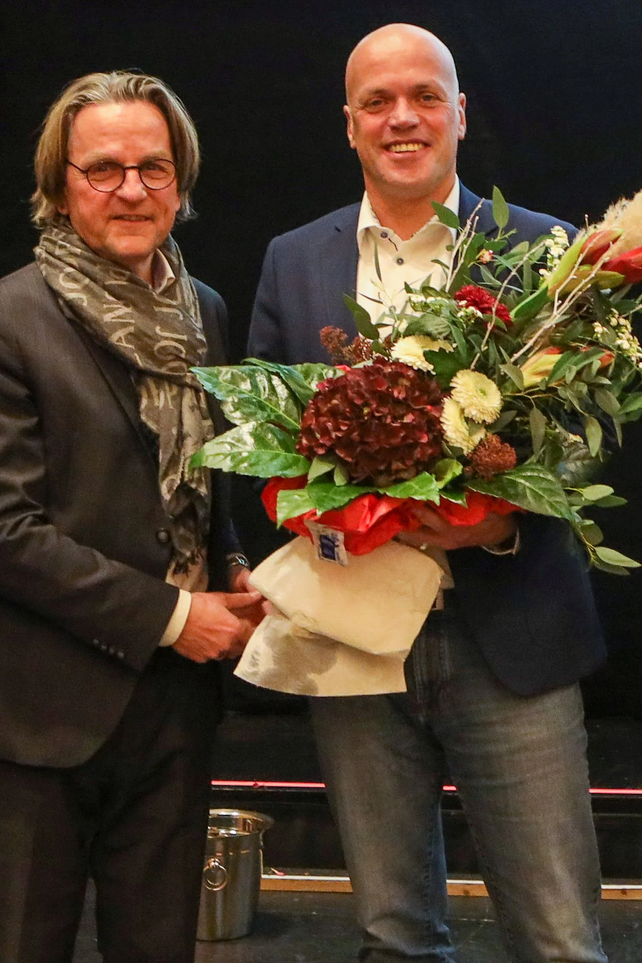 Foto Verbandsvorsteher Dr. Gregor Bonin und Bürgermeister Klaus Krützen